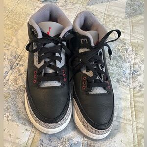 Jordan Kids Shoes Black and Gray